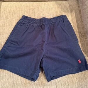 Ralph Lauren Men's Dark Blue Athletic Shorts